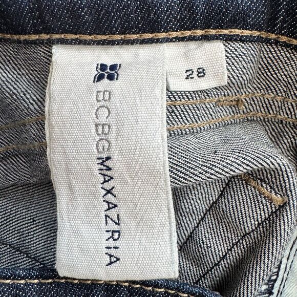 BCBGMaxAzria Women's Woven Dark Wash Ankle Jeans Size 28 - Picture 7 of 8